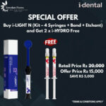 Buy i-LIGHT N (Kit – 4 Syringes + Bond + Etchant) and Get 2 x i-HYDRO Free
