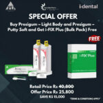 Buy Presigum – Light Body and Presigum – Putty Soft and Get i-FIX Plus (Bulk Pack) Free