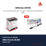 Buy ExtraCem and Get 1 x Stark – Universal Shade BulkFill FREE