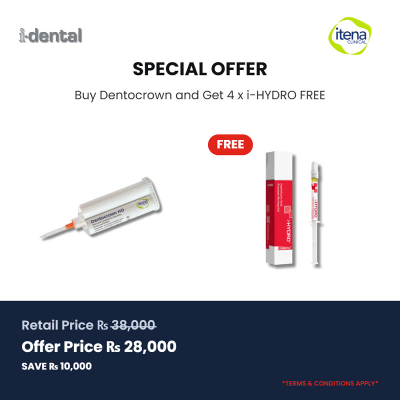 Buy Dentocrown and Get 4 x i-HYDRO FREE