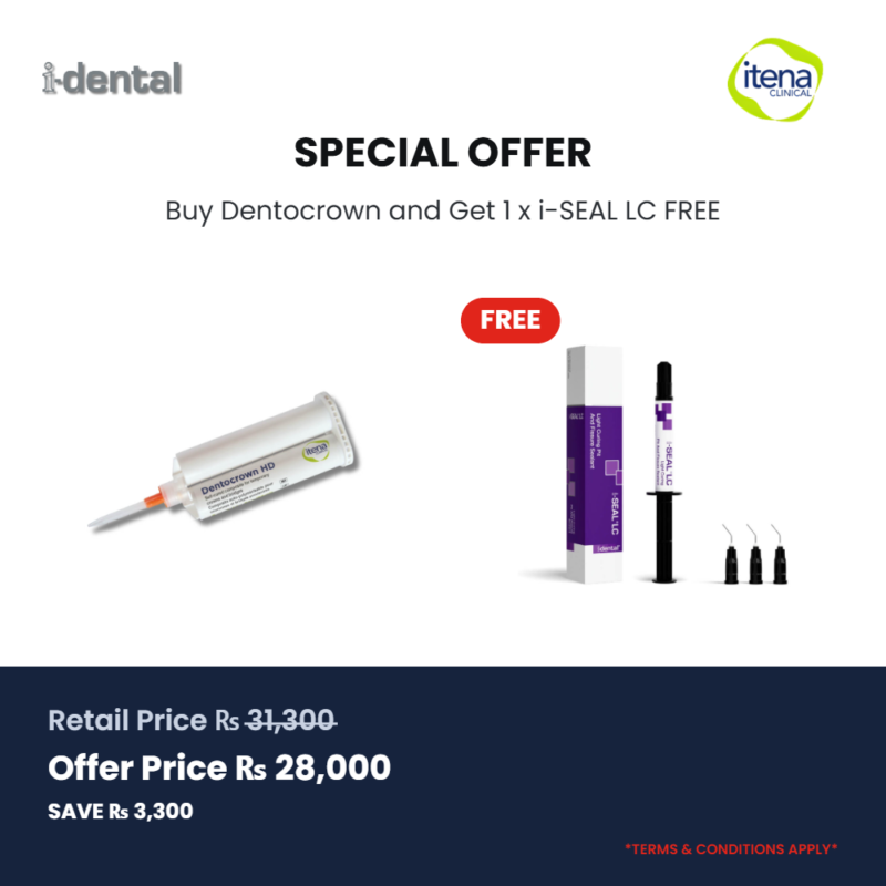 Buy Dentocrown and Get 1 x i-SEAL LC FREE